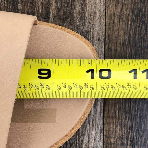 Sorel Ella II Strappy Leather Flat Sandal Vacation Cruise Size 8.5 Tan Pink - Picture 16 of 16